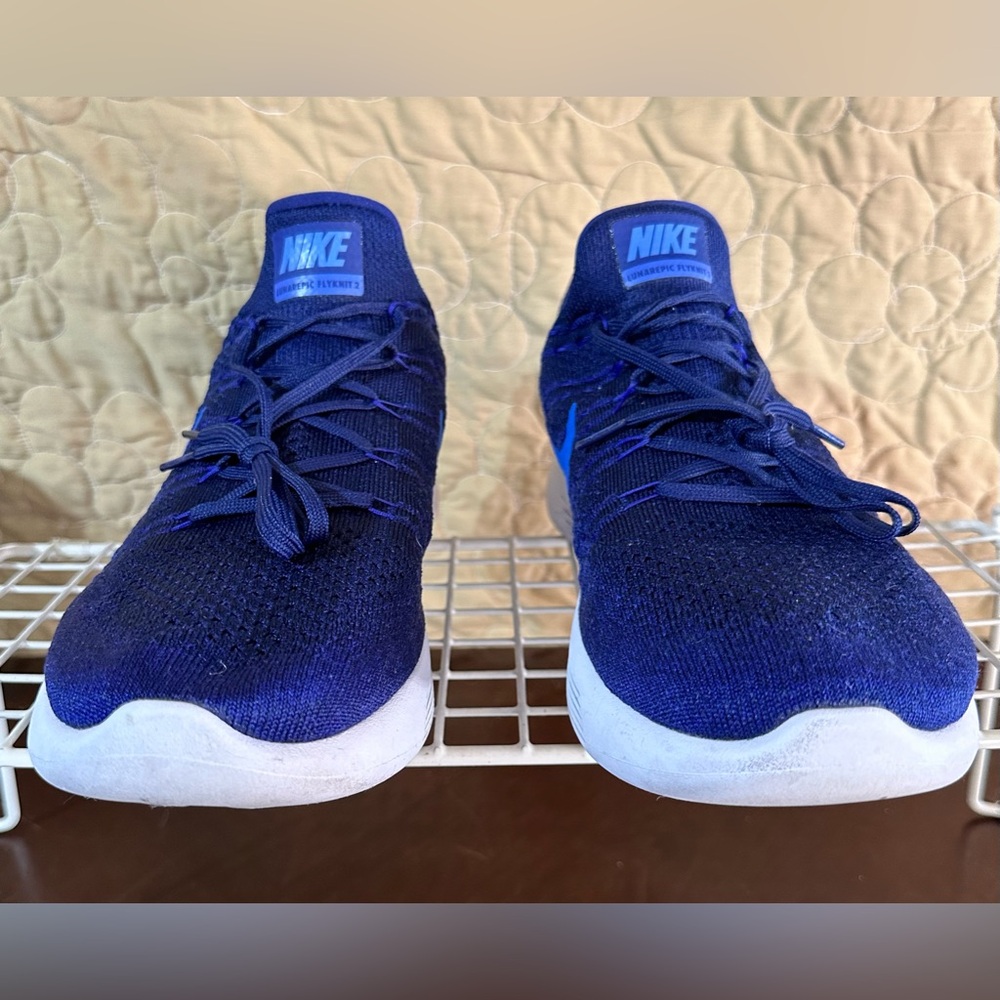Size 13 - Nike Lunarepic Flyknit 2 Low Deep Royal Blue